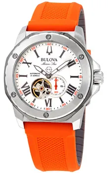 Bulova Marine Star 98A226 45mm Stainless steel Silver