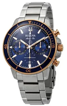 Bulova Marine Star 98B301 45mm Stainless steel Blue