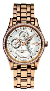 Carl F. Bucherer Manero 00.10901.03.16.31 40mm 18kt Rose Gold Silver