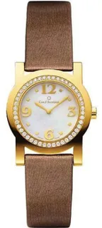 Carl F. Bucherer Pathos Diva 00.10510.01.76.11 32mm 18kt Yellow Gold White