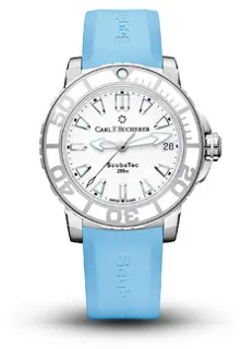 Carl F. Bucherer Patravi ScubaTec 00.10634.23.23.02 36mm Stainless steel White