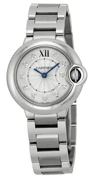 Cartier Ballon Bleu 28mm WE902073 28mm Stainless steel Silver