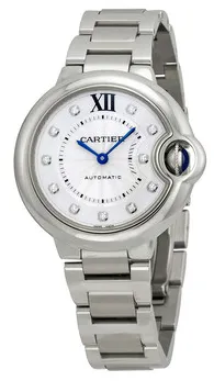 Cartier Ballon Bleu 33mm WE902074 33mm Stainless steel Silver