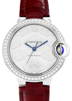 Cartier Ballon Bleu 33mm W4BB0016 33mm Stainless steel Silver