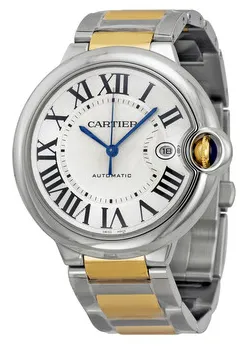 Cartier Ballon Bleu de Cartier W69009Z3 42mm Stainless steel Silver