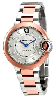 Cartier Ballon Bleu W3BB0006 33mm Stainless steel Silver