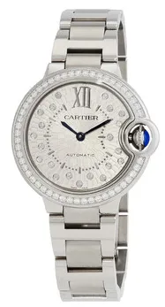 Cartier Ballon Bleu W4BB0035 33mm Stainless steel Gray