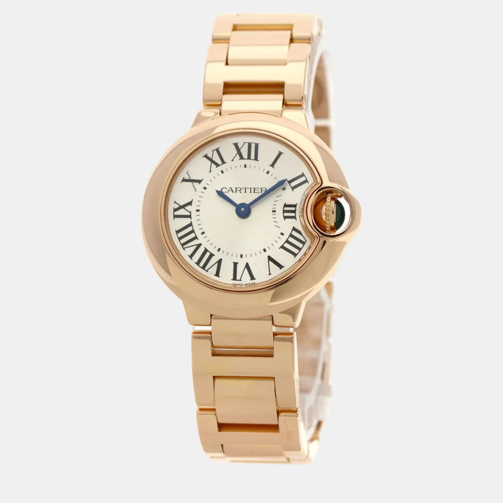 Cartier Ballon Bleu W69002Z2 28mm Rose gold and 18k rose gold