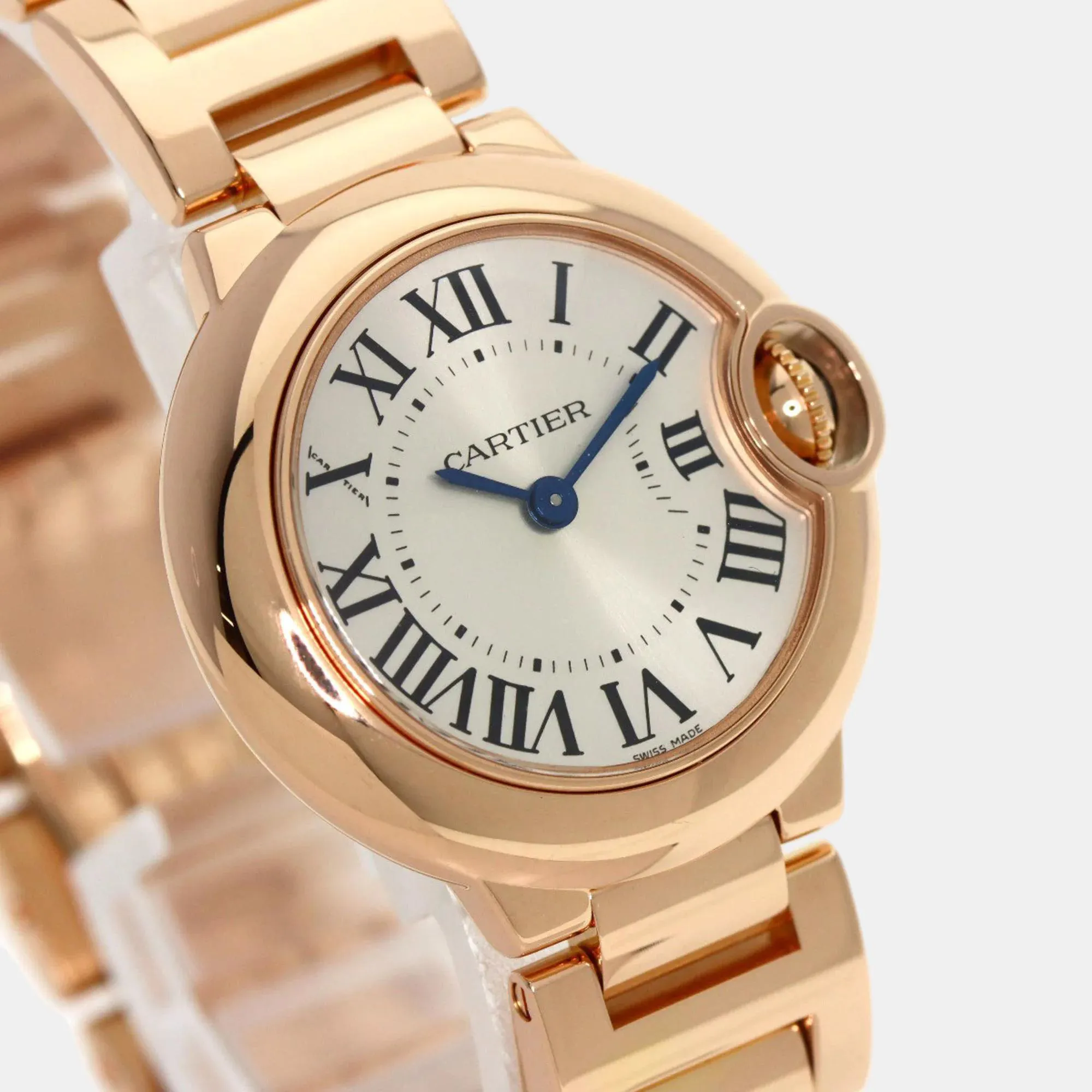 Cartier Ballon Bleu W69002Z2 28mm Rose gold and 18k rose gold 2