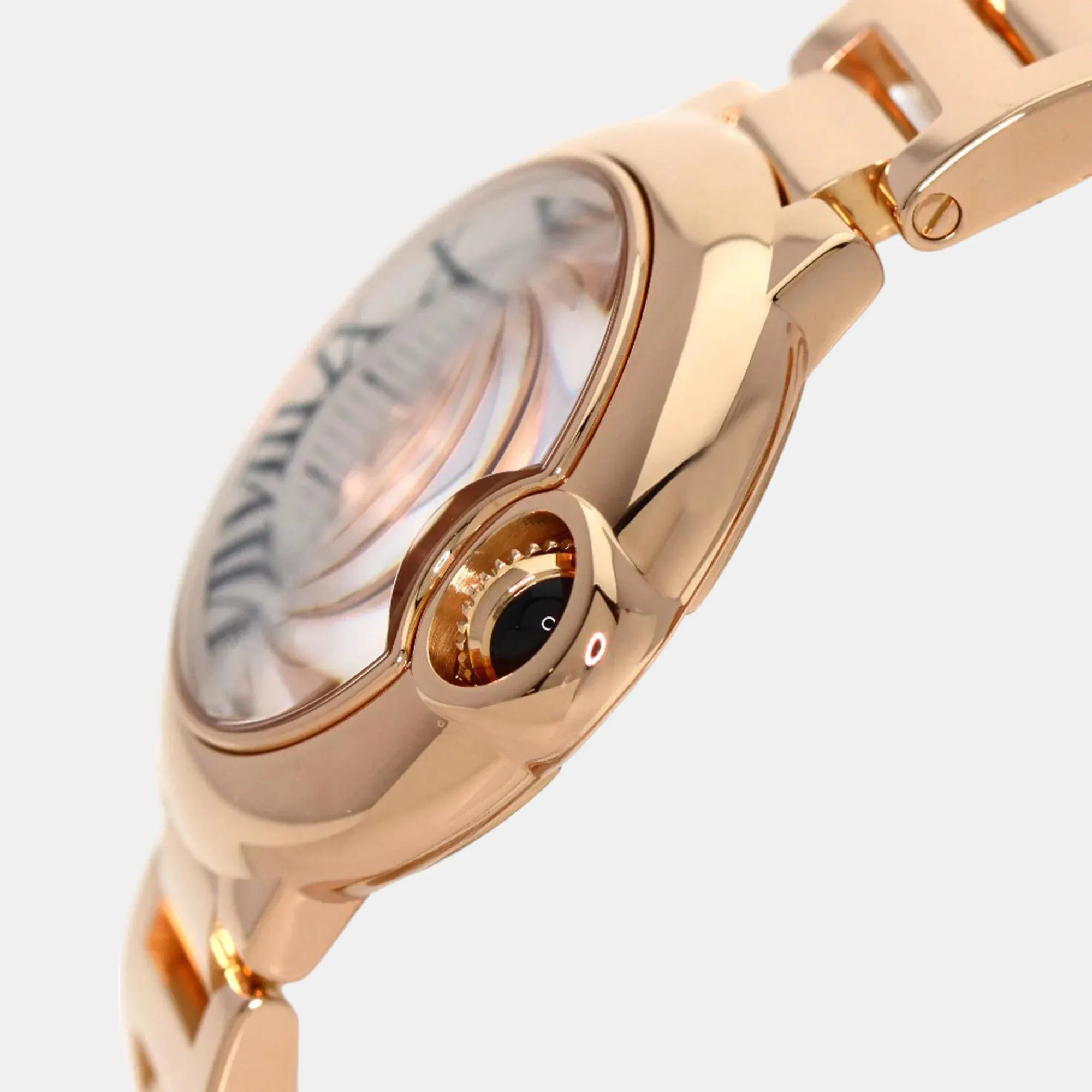 Cartier Ballon Bleu W69002Z2 28mm Rose gold and 18k rose gold 4