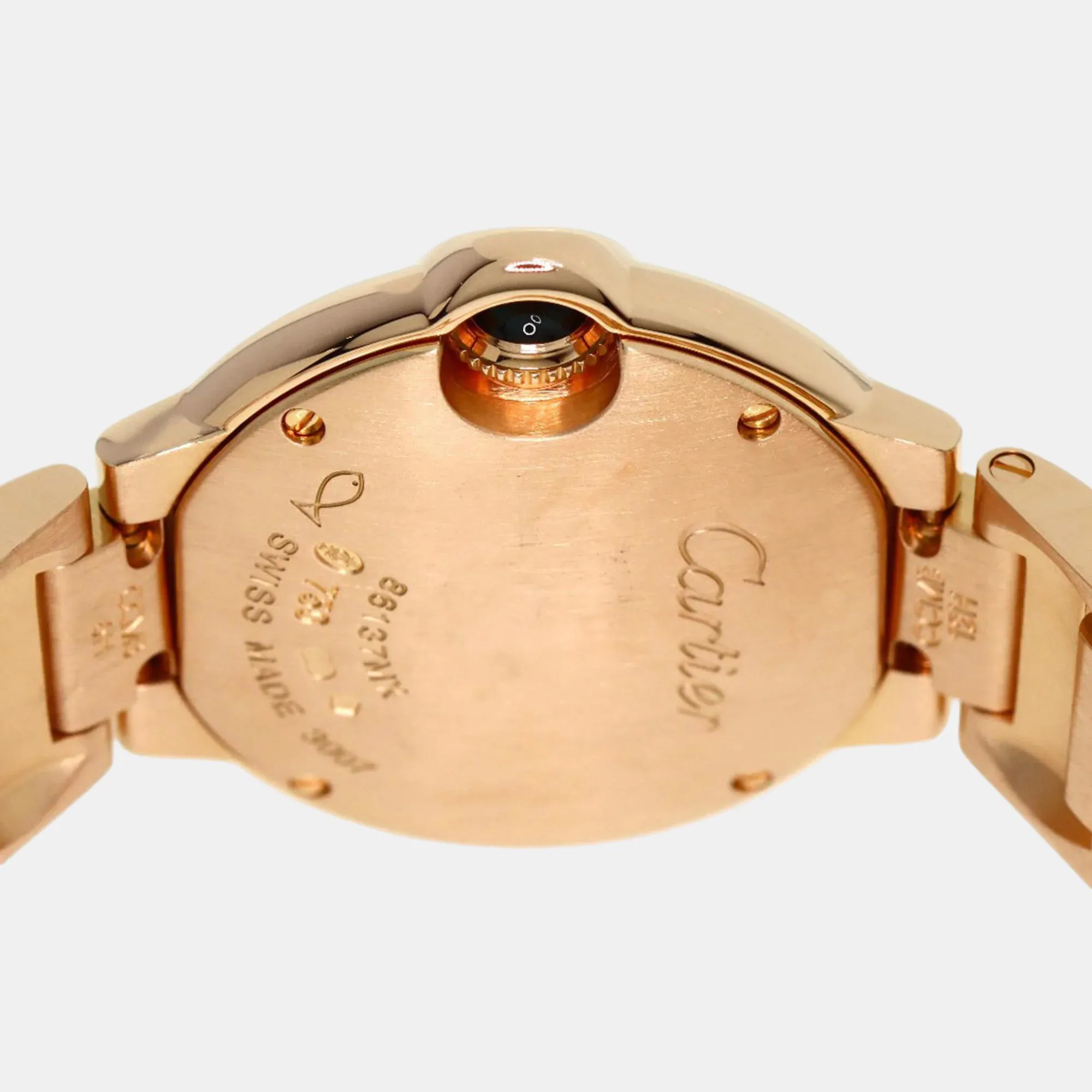 Cartier Ballon Bleu W69002Z2 28mm Rose gold and 18k rose gold 6