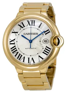 Cartier Ballon Bleu W69005Z2 Yellow gold Silver