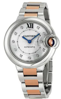 Cartier Ballon Bleu WE902044 33mm Stainless steel Silver