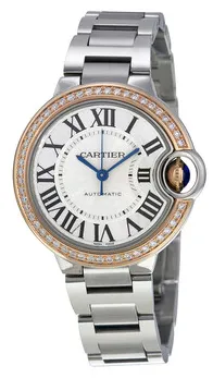 Cartier Ballon Bleu we902080 33mm Stainless steel Silver