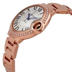 Cartier Ballon Bleu WJBB0036 33mm Rose gold Silver 1