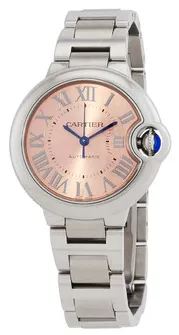 Cartier Ballon Bleu WSBB0068 33mm Stainless steel Rose