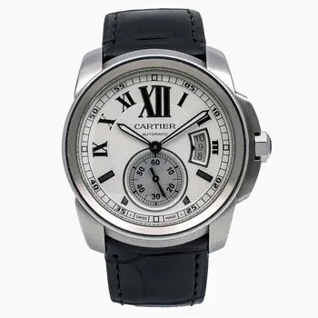 Cartier Calibre de Cartier W7100037 42mm Stainless steel Silver