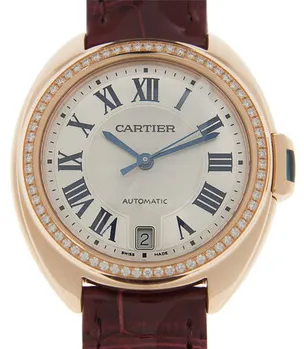 Cartier Clé WJCL0048 35mm Rose gold Silver