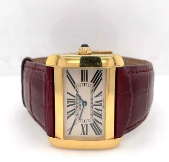 Cartier Divan W6300856 38mm Yellow gold Whtie 4