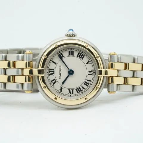 Cartier Panthère 166920 24mm Yellow gold and Stainless steel White