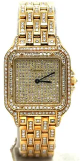 Cartier Panthère WF3072B9PVE Diamond Set 18kt Yellow Gold