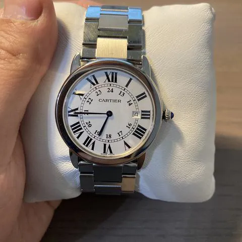 Cartier Ronde Solo de Cartier 3603 36mm Stainless steel White