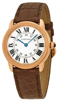 Cartier Ronde de Cartier W6701007 29mm Rose gold Silver