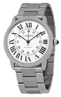 Cartier Ronde Solo de Cartier W6701011 42mm Stainless steel Silver