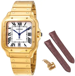 Cartier Santos de Cartier WGSA0009 Yellow gold Silver