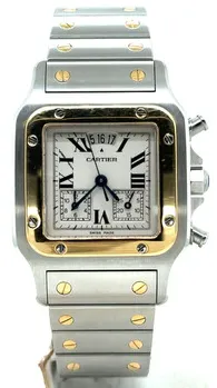 Cartier Santos Galbée W20042C4 29mm Stainless steel Silver