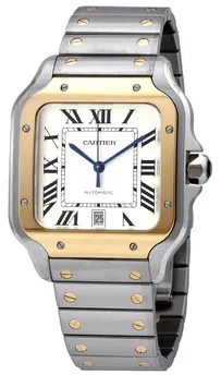 Cartier Santos W2SA0009 39mm Stainless steel Silver