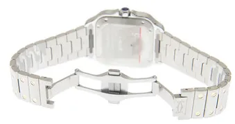 Cartier Santos W2SA0016 35mm Stainless steel Silver 2