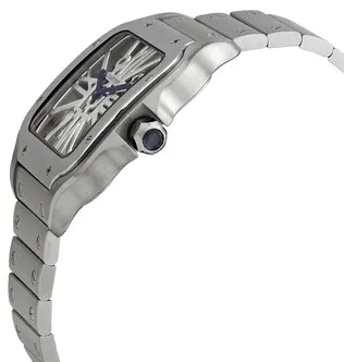 Cartier Santos WHSA0015 39mm Stainless steel Transparent 3