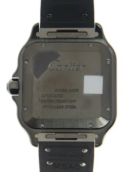 Cartier Santos de Cartier WSSA0039 40mm Stainless steel Black 4