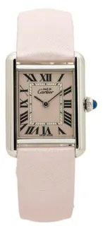 Cartier Tank 2416 Silver Pink