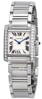 Cartier Tank Française W4TA0008 20mm Stainless steel Silver