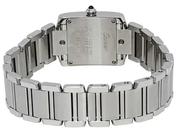 Cartier Tank Française W4TA0008 20mm Stainless steel Silver 3