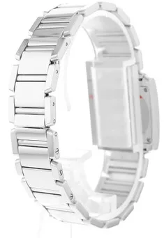 Cartier Tank Française WE1036S3 18mm White gold Tortoise 3