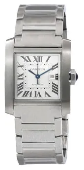 Cartier Tank Française WSTA0067 36.5mm Stainless steel Silver