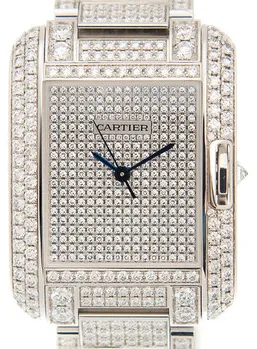 Cartier Tank HPI00561 39mm White gold •