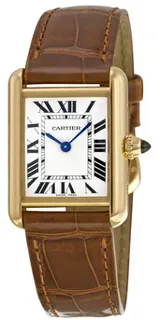 Cartier Tank W1529856 Yellow gold Silver