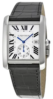 Cartier Tank W5330003 44mm Stainless steel Silver