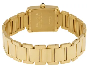 Cartier Tank WGTA0031 25mm Yellow gold Silver 2