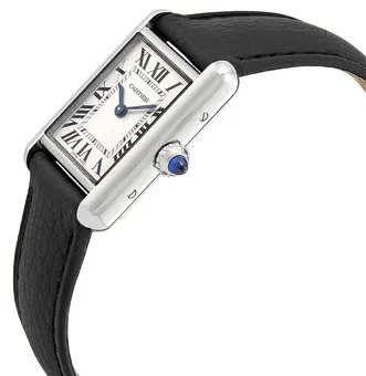 Cartier Tank WSTA0042 29.5mm Stainless steel White 1