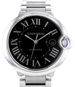 Cartier Ballon Bleu W6920042 42mm Stainless steel Black