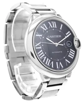 Cartier Ballon Bleu W6920042 42mm Stainless steel Black 1