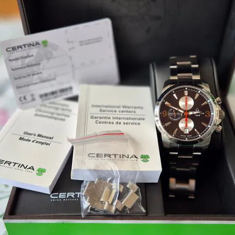 Certina DS Podium C0014271105701 42mm Stainless steel Black 2