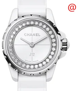 Chanel J12-XS H4664 Stainless steel White