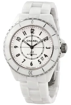 Chanel J12 H5700 38mm White ceramic White