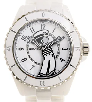 Chanel Mademoiselle H7481 38mm Ceramic White